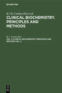 Clinical biochemistry. Principles and methods. Vol. 2_cover