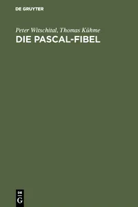 Die PASCAL-Fibel_cover