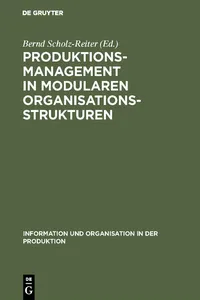 Produktionsmanagement in modularen Organisationsstrukturen_cover