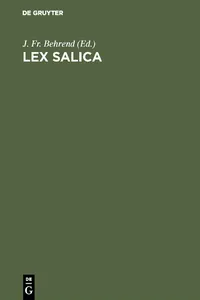 Lex Salica_cover