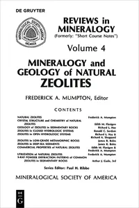 Mineralogy and Geology of Natural Zeolites_cover