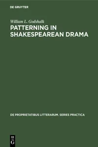 Patterning in Shakespearean Drama_cover