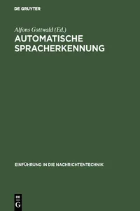 Automatische Spracherkennung_cover