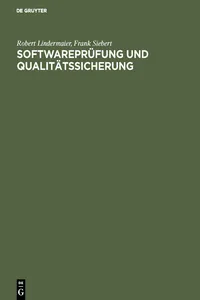 Softwareprüfung und Qualitätssicherung_cover