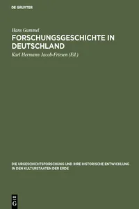 Forschungsgeschichte in Deutschland_cover