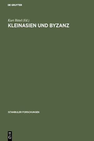 Kleinasien und Byzanz