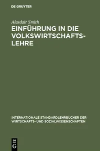 Einführung in die Volkswirtschaftslehre_cover