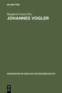 Johannes Vogler_cover