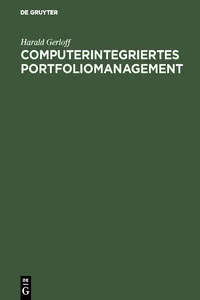 Computerintegriertes Portfoliomanagement_cover