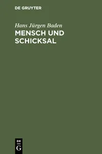 Mensch und Schicksal_cover