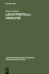 Leichtmetallanalyse_cover