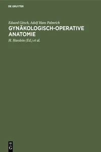 Gynäkologisch-operative Anatomie_cover