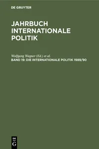 Die Internationale Politik 1989/90_cover