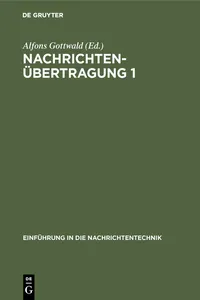 Nachrichtenübertragung 1_cover