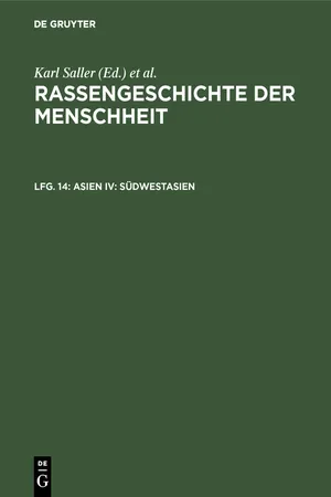 Asien IV: Südwestasien