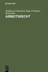 Arbeitsrecht_cover