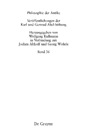 Die Kunst der philosophischen Exegese bei den spätantiken Platon- und Aristoteles-Kommentatoren