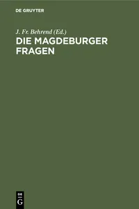 Die Magdeburger Fragen_cover