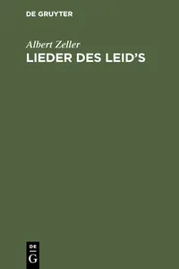 Lieder des Leid's_cover