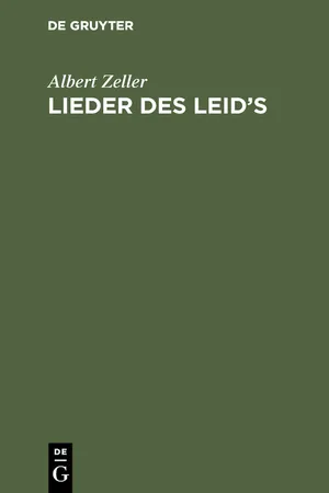 Lieder des Leid's