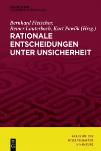 Rationale Entscheidungen unter Unsicherheit_cover