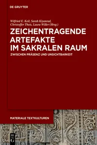 Zeichentragende Artefakte im sakralen Raum_cover