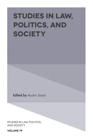 Studies in Law, Politics, and Society