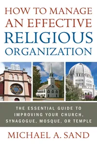 How to Manage an Effective Religious Organization_cover