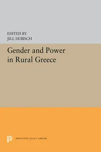 Gender and Power in Rural Greece_cover