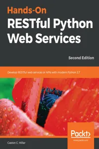 Hands-On RESTful Python Web Services_cover