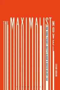 The Maximalist Novel_cover