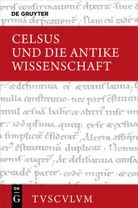 Celsus und die antike Wissenschaft_cover