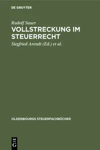 Vollstreckung im Steuerrecht_cover