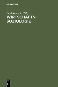 Wirtschaftssoziologie_cover