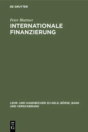 Internationale Finanzierung