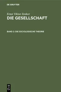 Die sociologische Theorie_cover