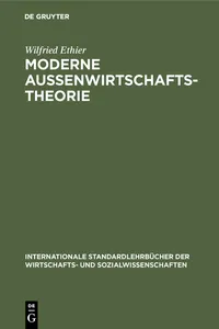 Moderne Außenwirtschaftstheorie_cover