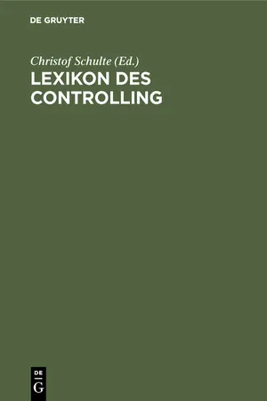 Lexikon des Controlling