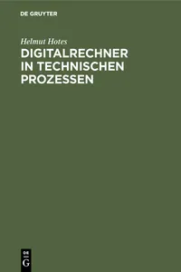 Digitalrechner in technischen Prozessen_cover