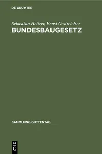 Bundesbaugesetz_cover