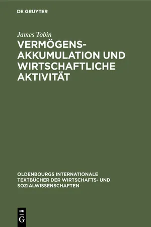 Vermögensakkumulation und wirtschaftliche Aktivität