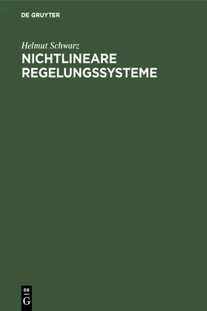 Nichtlineare Regelungssysteme