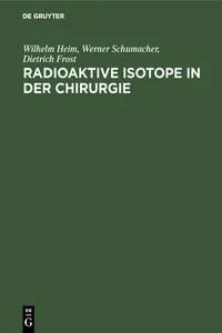 Radioaktive Isotope in der Chirurgie_cover