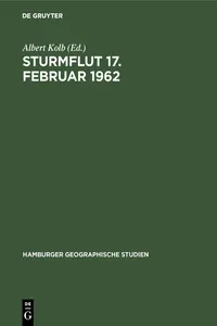 Sturmflut 17. Februar 1962_cover