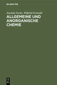 Allgemeine und anorganische Chemie_cover