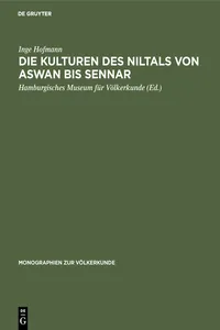 Die Kulturen des Niltals von Aswan bis Sennar_cover