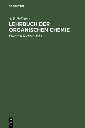 Lehrbuch der organischen Chemie