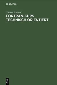 Fortran-Kurs technisch orientiert_cover