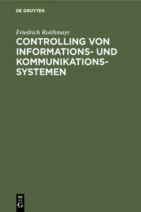 Controlling von Informations- und Kommunikationssystemen_cover