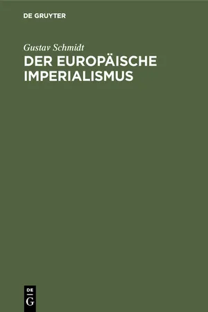 Der europäische Imperialismus